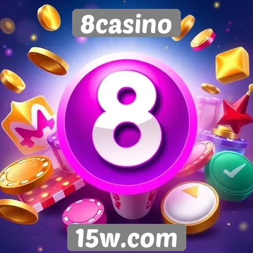 Variedade de jogos disponíveis no 8casino